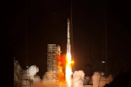 Trung Quốc phóng vệ tinh định vị và hàng hải toàn cầu lên quỹ đạo. (Nguồn: THX/TTXVN)