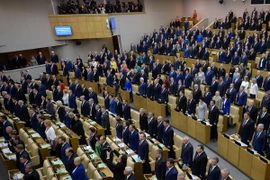 Toàn cảnh một phiên họp Duma Quốc gia (tức Hạ viện) Nga tại Moskva. (Nguồn: AFP/TTXVN)