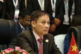 Thứ trưởng Bộ Ngoại giao Lê Hoài Trung. (Ảnh: Phạm Kiên/TTXVN)