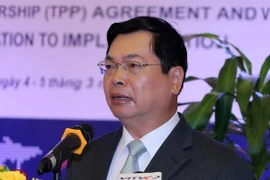 Nguyên Bộ trưởng Bộ Công Thương Vũ Huy Hoàng. (Ảnh: An Đăng/TTXVN)