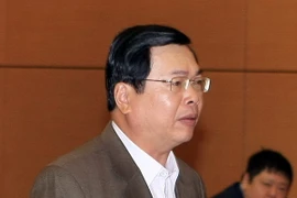 Nguyên Bộ trưởng Bộ Công Thương Vũ Huy Hoàng. (Ảnh: Phạm Kiên/TTXVN)
