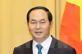 Chủ tịch nước Trần Đại Quang. (Ảnh: Nhan Sáng/TTXVN)