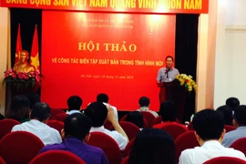 Toàn cảnh hội thảo. (Ảnh: Mỹ Bình/Vietnam+)