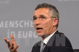 Tổng thư ký NATO Jens Stoltenberg. (Nguồn: EPA/TTXVN)