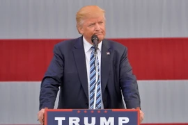 Tổng thống đắc cử Mỹ Donald Trump tại một sự kiện ở Greensboro, Bắc Carolina ngày 14/10. (Nguồn: AP/TTXVN)