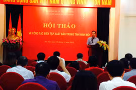 Toàn cảnh hội thảo. (Ảnh: Mỹ Bình/Vietnam+)