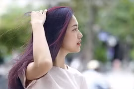 Biến tấu sắc pastel cho mái tóc trong "mùa Đông không lạnh"