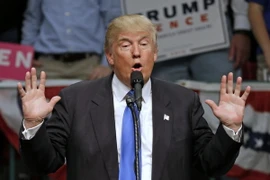 Ông Donald Trump trong chiến dịch vận động tranh cử ở Concord ngày 3/11. (Nguồn: AP/TTXVN)