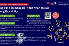 Tập huấn nhằm hỗ trợ giáo viên khai thác hiệu quả trí tuệ nhân tạo. (Ảnh: AFP)