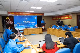 Quang cảnh buổi họp báo. (Ảnh: PV/Vietnam+)