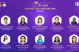 Các nữ sinh đoạt giải năm nay. (Ảnh: BTC)