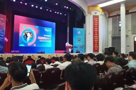 Diễn đàn có sự tham gia của khoảng 500 đại biểu. (Ảnh: PV/Vietnam+)