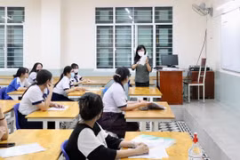 Thí sinh dự thi Tốt nghiệp Trung học phổ thông. (Ảnh: Hồng Giang/TTXVN)