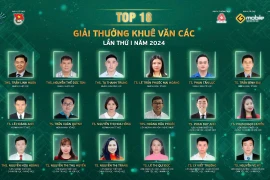 18 cá nhân được xét Giải thưởng Khuê Văn Các lần thứ nhất năm 2024. (Ảnh: BTC)