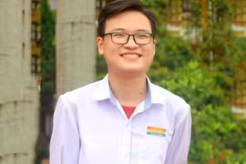 Vũ Đình Thái, thủ khoa khối A và thủ khoa kỳ thi đánh giá tư duy của Đại học Bách khoa Hà Nội. (Ảnh: NVCC)