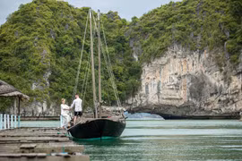 Vịnh Hạ Long, di sản thiên nhiên thế giới được UNESCO công nhận. (Ảnh: CTV/Vietnam+)