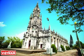 Nhà thờ giáo xứ Trà Cổ. (Nguồn: Báo Ảnh Việt Nam)