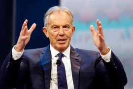Cựu Thủ tướng Anh giai đoạn 1997-2007 Tony Blair. (Nguồn: AFP)