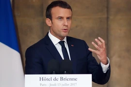 Tổng thống Pháp Emmanuel Macron. (Nguồn: AFP/TTXVN)