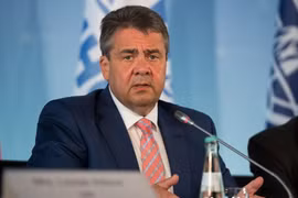 Bộ trưởng Ngoại giao Đức Sigmar Gabriel. (Nguồn: AFP/TTXVN)