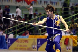 Võ sỹ Phạm Quốc Khánh. (Ảnh: Quang Nhựt/TTXVN)