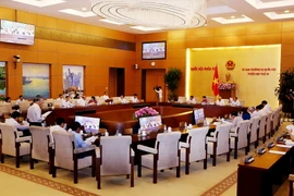 Quang cảnh phiên họp. (Ảnh: Nguyễn Dân/TTXVN)