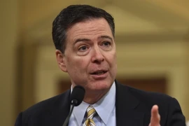 Cựu Giám đốc Cục Điều tra Liên bang James Comey. (Nguồn: AFP/TTXVN)
