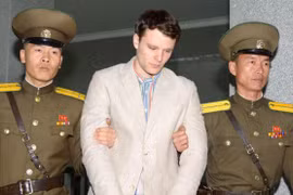 Sinh viên Mỹ Otto Warmbier bị phía Triều Tiên bắt giữ. (Nguồn: Reuters)