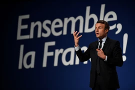 Ứng cử viên độc lập Emmanuel Macron. (Nguồn: AFP/TTXVN)