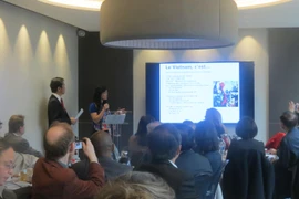 Quang cảnh hội thảo. (Ảnh: Tiến Nhất/Vietnam+)