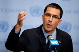 Ngoại trưởng Venezuela Jorge Arreaza. (Nguồn: THX/TTXVN)
