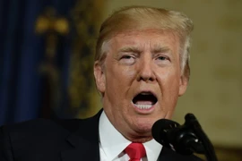 Tổng thống Mỹ Donald Trump. (Nguồn: AFP/TTXVN)