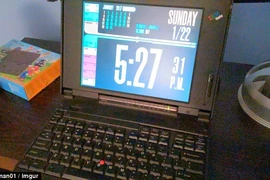Bất ngờ thú vị khi khám phá "siêu phẩm" laptop cách đây 20 năm 