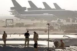 Căn cứ không quân Al-Udeid gần thủ đô Doha của Qatar, (Nguồn: Getty)