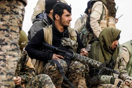 Chiến binh người Kurd ở Syria. (Nguồn: AFP/TTXVN)