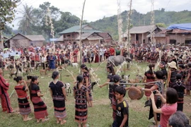 [Photo] Độc đáo lễ hội nhà mồ của đồng bào Pakô ở Quảng Trị