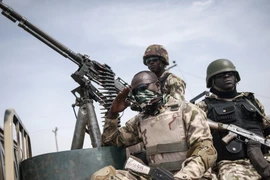 Ảnh tư liệu: Binh sỹ Nigeria trong chiến dịch truy quét phiến quân Boko Haram ở Damboa, bang Borno, đông bắc Nigeria ngày 25/3/2016. (Nguồn: AFP/TTXVN)
