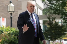 Tổng thống Mỹ Donald Trump tại thủ đô Washington ngày 3/9. (Nguồn: AFP/TTXVN)