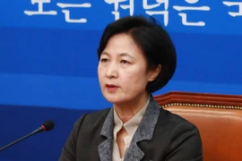 Chủ tịch đảng Dân chủ, nghị sỹ Choo Mi-ae. (Nguồn: Yonhap)