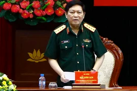Đại tướng Ngô Xuân Lịch, Bộ trưởng Bộ Quốc phòng. (Ảnh: An Đăng/TTXVN)
