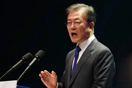 Tổng thống Hàn Quốc Moon Jae-in. (Nguồn: AFP/TTXVN)