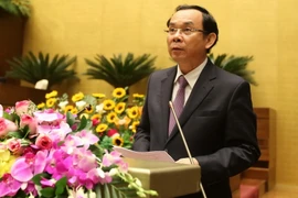 Ông Nguyễn Văn Nên, Bí thư Trung ương Đảng, Chánh Văn phòng Trung ương, Trưởng đoàn kiểm tra 477 của Trung ương. (Nguồn: TTXVN)