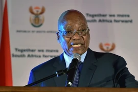Tổng thống Nam Phi Jacob Zuma. (Nguồn: THX/TTXVN)