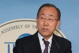 Nguyên Tổng Thư ký Liên hợp quốc Ban Ki-moon. (Nguồn: AP)