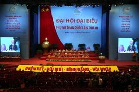 Đại hội đại biểu Phụ nữ toàn quốc lần thứ XII, nhiệm kỳ 2017-2022. (Nguồn: TTXVN)