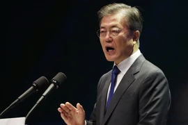 Tổng thống Hàn Quốc Moon Jae-in. (Nguồn: EPA/TTXVN)