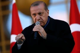 Tổng thống Tayyip Erdogan. (Nguồn: EPA/TTXVN)