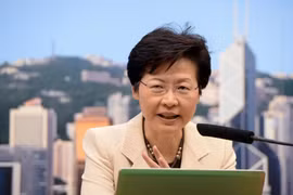 Bà Lâm Trịnh Nguyệt Nga sẽ trở thành nữ Trưởng Đặc khu Hong Kong đầu tiên. (Ảnh: Xuân Tuấn/Vietnam+)