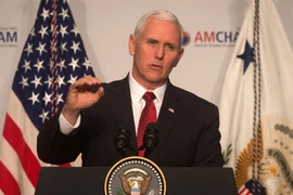 Phó Tổng thống Mỹ Mike Pence. (Nguồn: YONHAP/TTXVN)