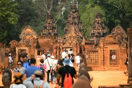 Một địa điểm thu hút đông khách du lịch ở Siem Reap, Campuchia. (Nguồn: shutterstock.com)